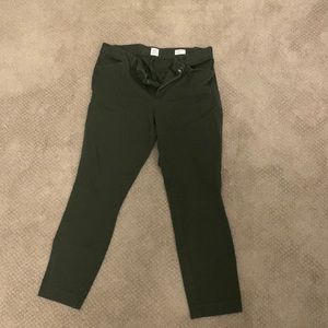 Size 10 green ankle dress pants